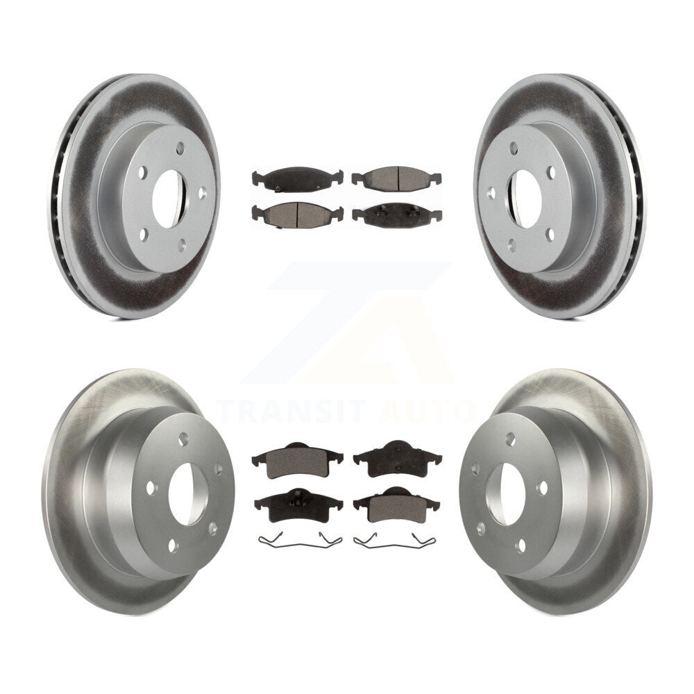 Disc Rotors and Ceramic Brake Pads Kit-KGT-100742 - Kit.bestparts.ca Kit.bestparts.ca