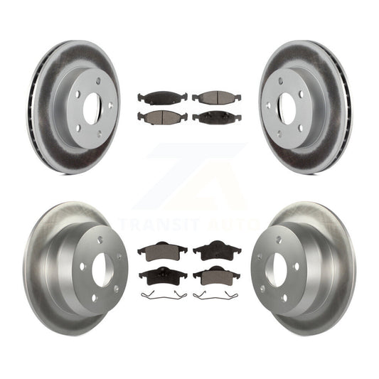 Disc Rotors and Ceramic Brake Pads Kit-KGT-100742 - Kit.bestparts.ca