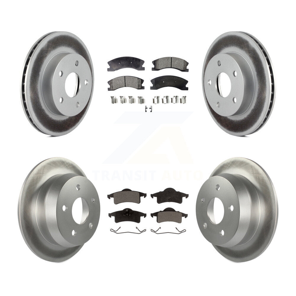 Disc Rotors and Ceramic Brake Pads Kit-KGT-100743 - Kit.bestparts.ca