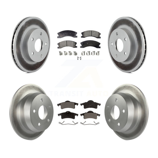 Disc Rotors and Ceramic Brake Pads Kit-KGT-100743 - Kit.bestparts.ca