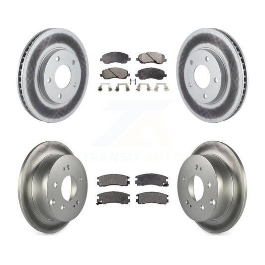 Disc Rotors and Ceramic Brake Pads Kit-KGT-100747 - Kit.bestparts.ca