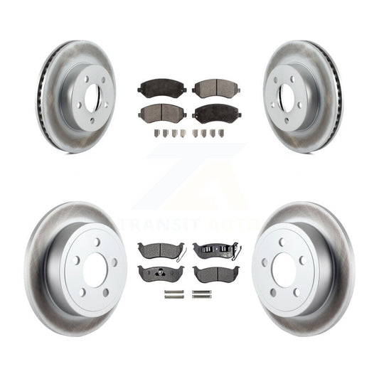 Disc Rotors and Ceramic Brake Pads Kit-KGT-100750 - Kit.bestparts.ca