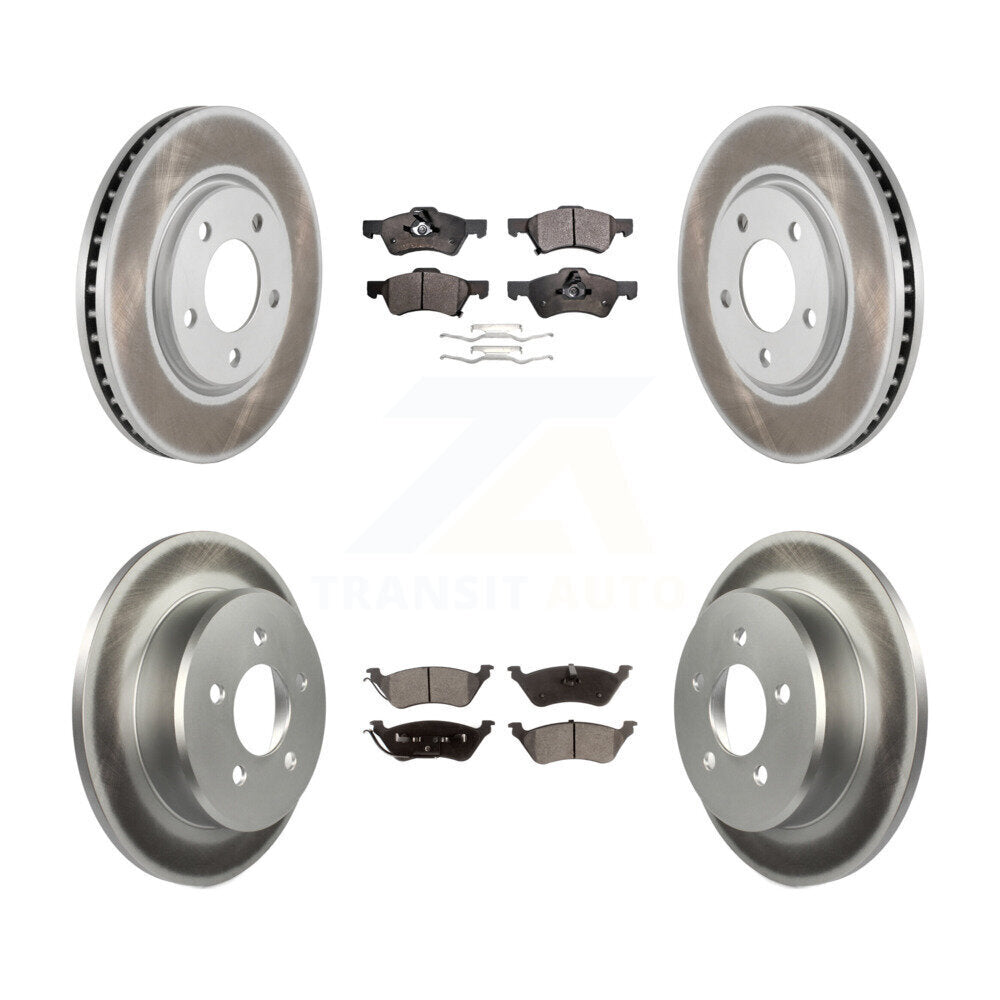 Disc Rotors and Ceramic Brake Pads Kit-KGT-100754 - Kit.bestparts.ca