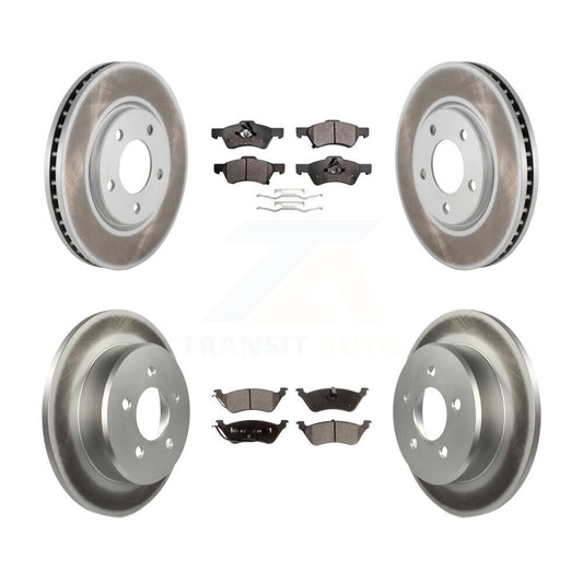 Disc Rotors and Ceramic Brake Pads Kit-KGT-100754 - Kit.bestparts.ca