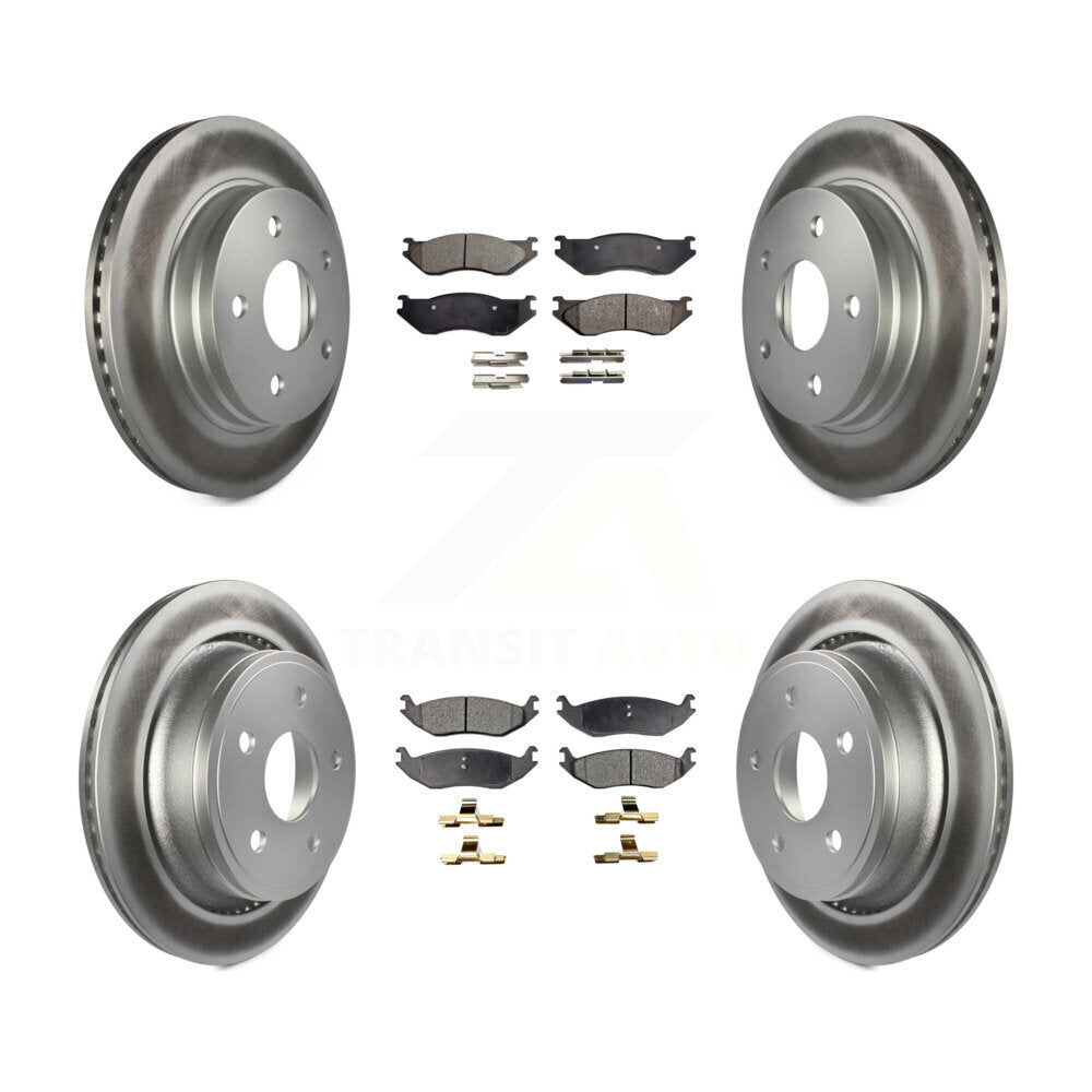 Disc Rotors and Ceramic Brake Pads Kit-KGT-100757 - Kit.bestparts.ca