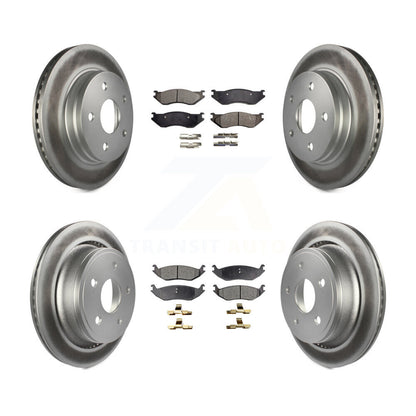 Disc Rotors and Ceramic Brake Pads Kit-KGT-100757 - Kit.bestparts.ca