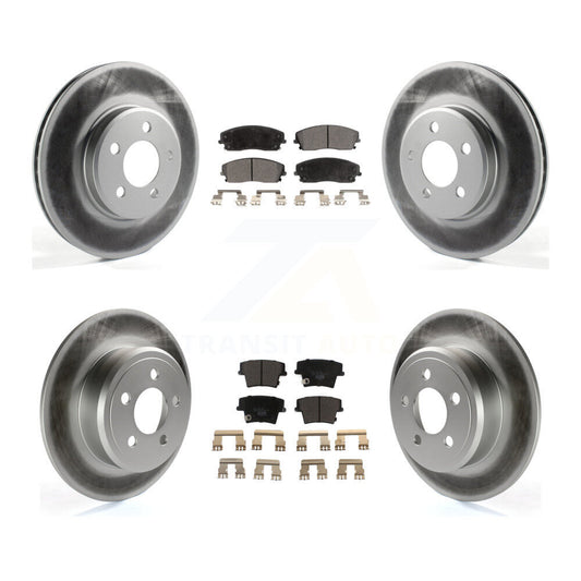 Disc Rotors and Ceramic Brake Pads Kit-KGT-100761 - Kit.bestparts.ca
