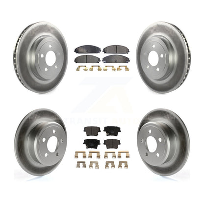 Disc Rotors and Ceramic Brake Pads Kit-KGT-100763 - Kit.bestparts.ca