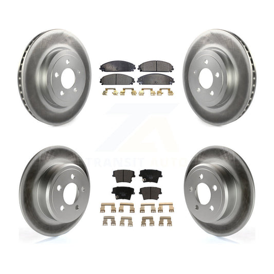 Disc Rotors and Ceramic Brake Pads Kit-KGT-100763 - Kit.bestparts.ca