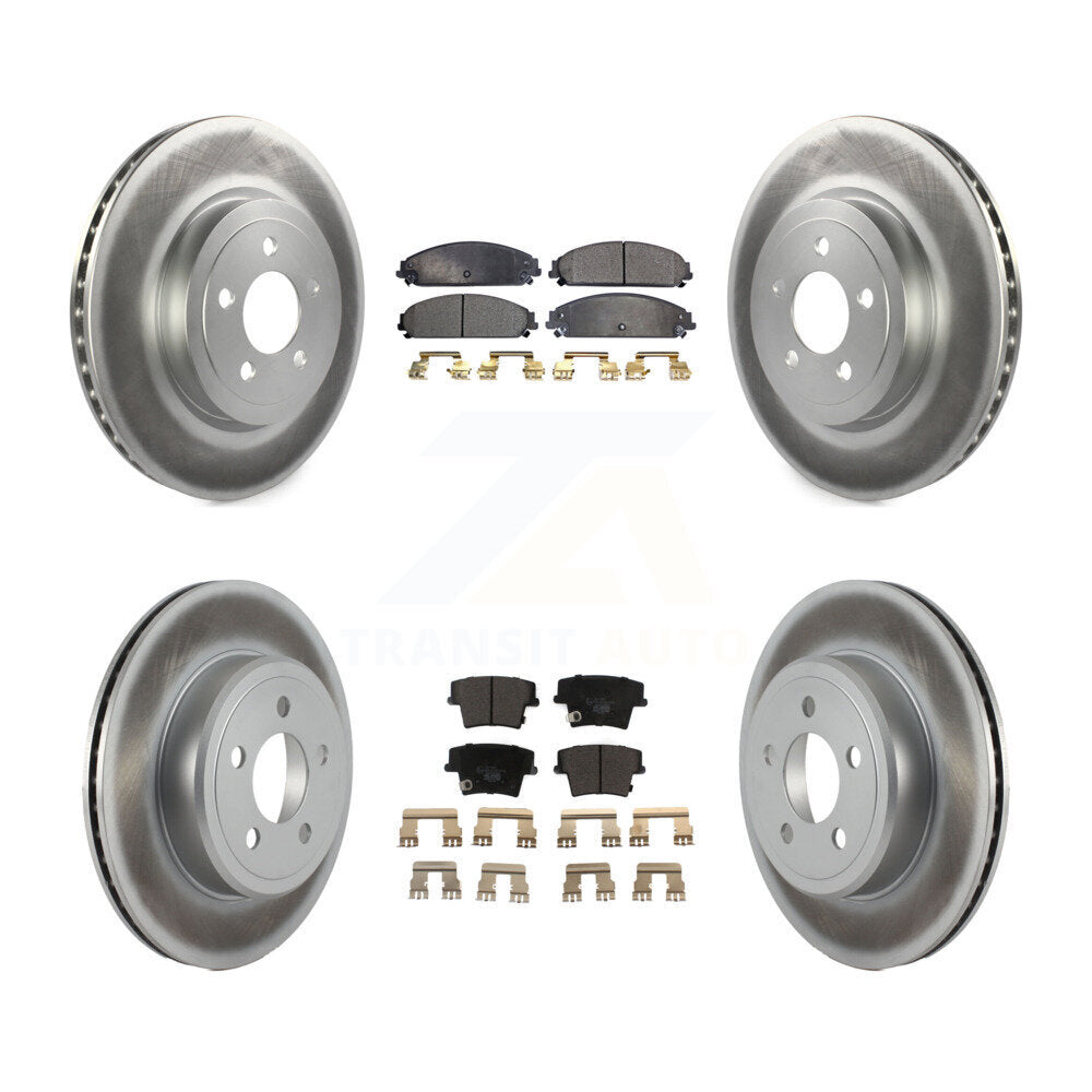 Disc Rotors and Ceramic Brake Pads Kit-KGT-100764 - Kit.bestparts.ca