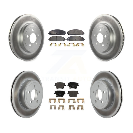 Disc Rotors and Ceramic Brake Pads Kit-KGT-100764 - Kit.bestparts.ca
