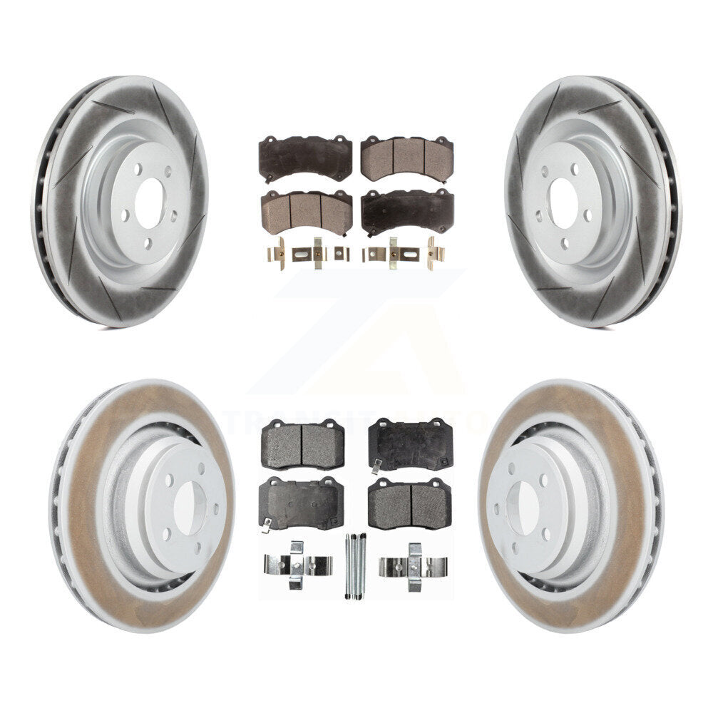 Disc Rotors and Ceramic Brake Pads Kit-KGT-100771 - Kit.bestparts.ca