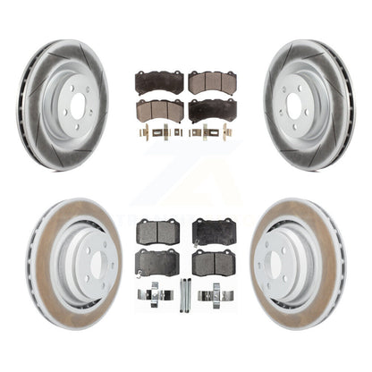 Disc Rotors and Ceramic Brake Pads Kit-KGT-100771 - Kit.bestparts.ca