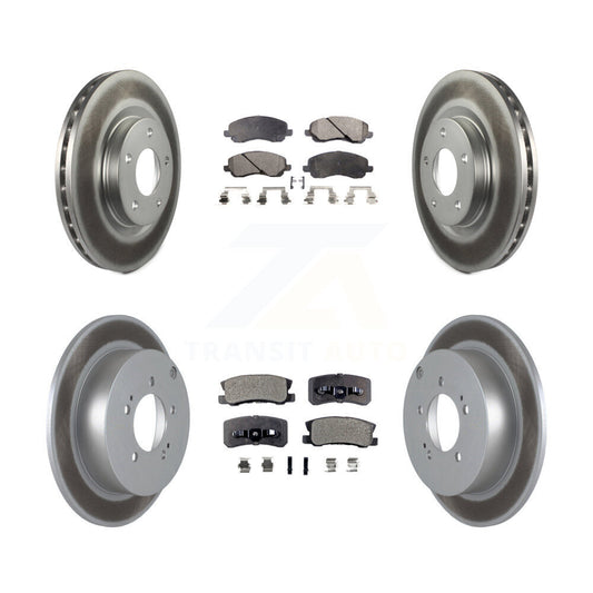 Disc Rotors and Ceramic Brake Pads Kit-KGT-100778 - Kit.bestparts.ca