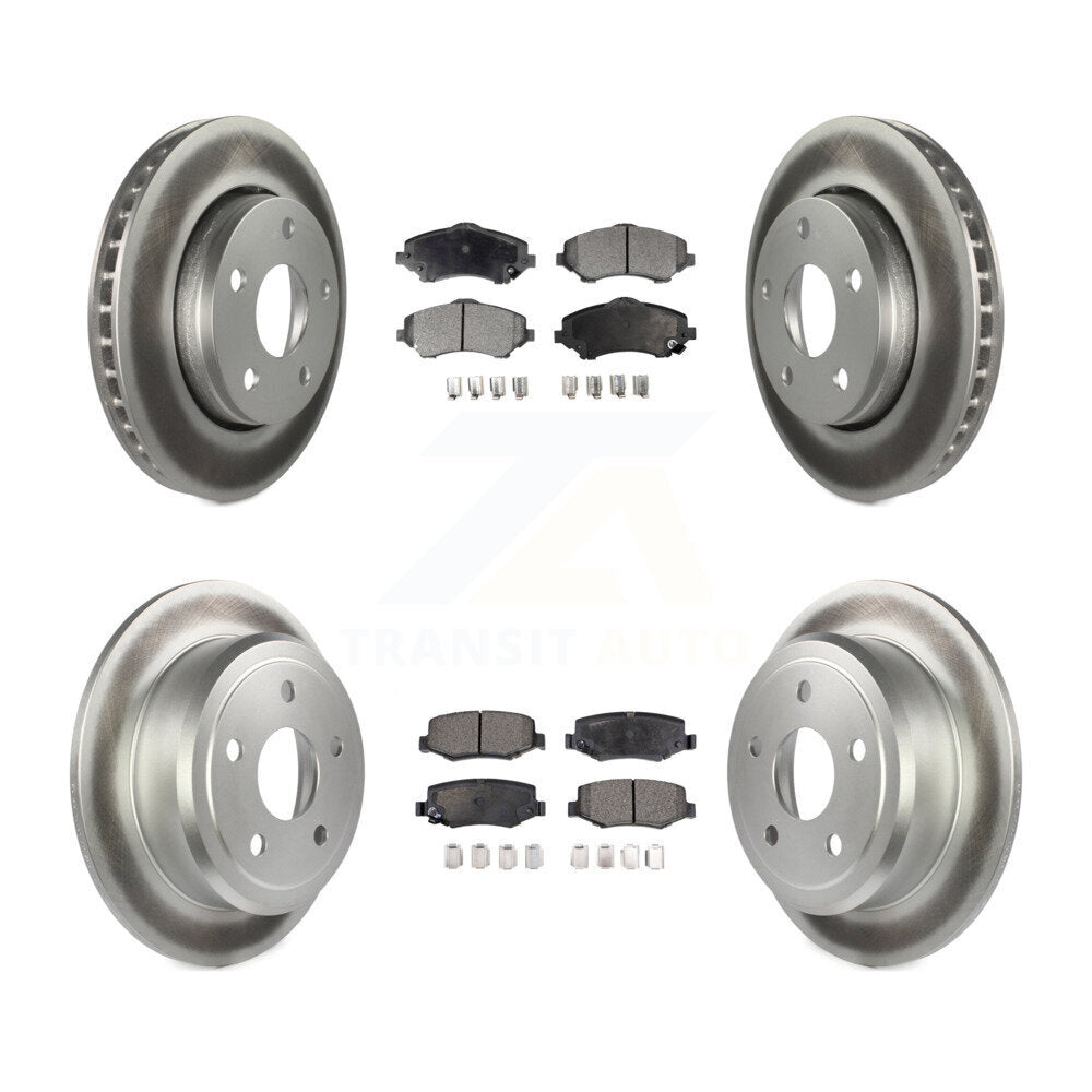 Disc Rotors and Ceramic Brake Pads Kit-KGT-100780 - Kit.bestparts.ca