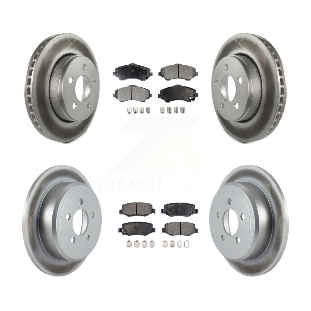 Disc Rotors and Ceramic Brake Pads Kit-KGT-100781 - Kit.bestparts.ca Kit.bestparts.ca