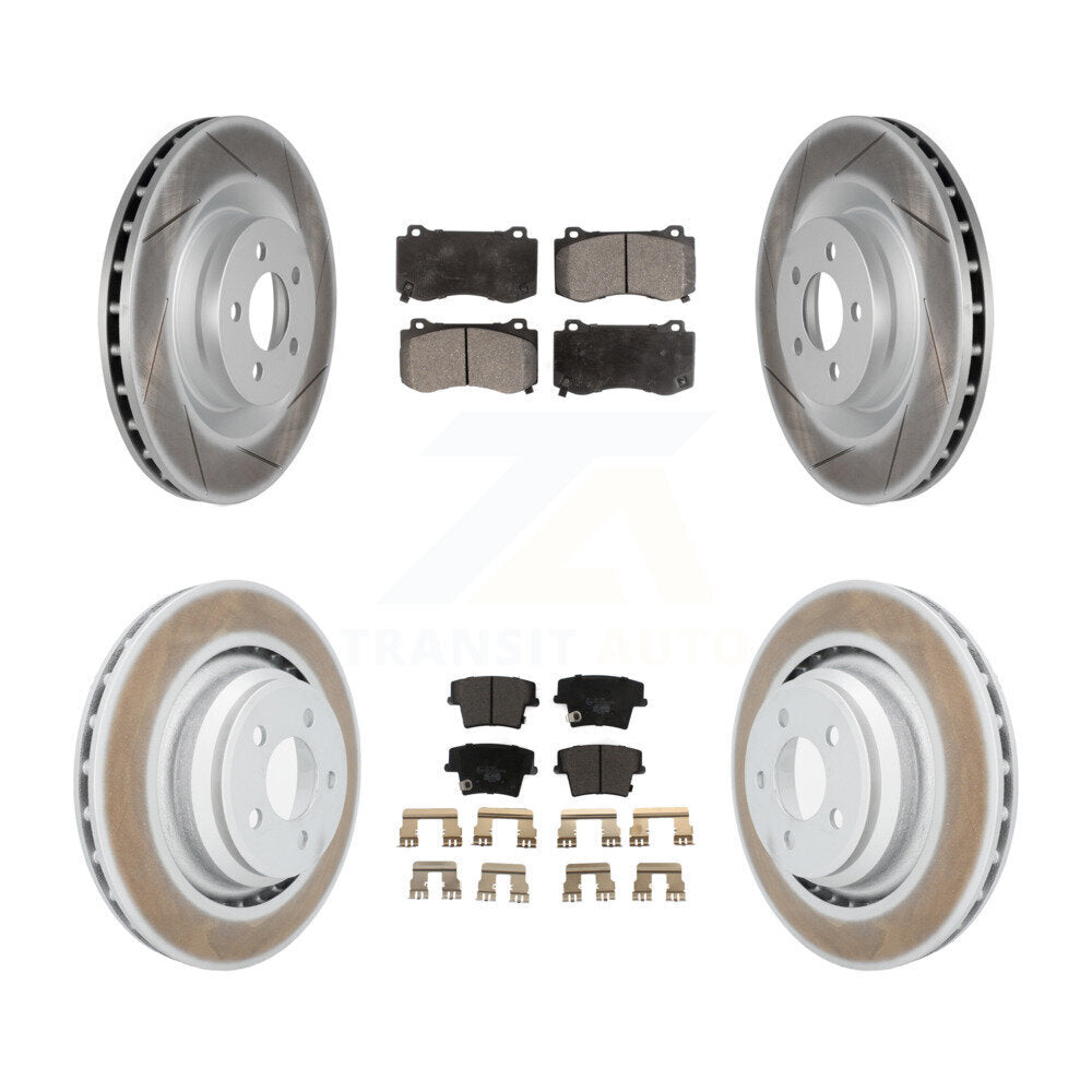 Disc Rotors and Ceramic Brake Pads Kit-KGT-100785 - Kit.bestparts.ca