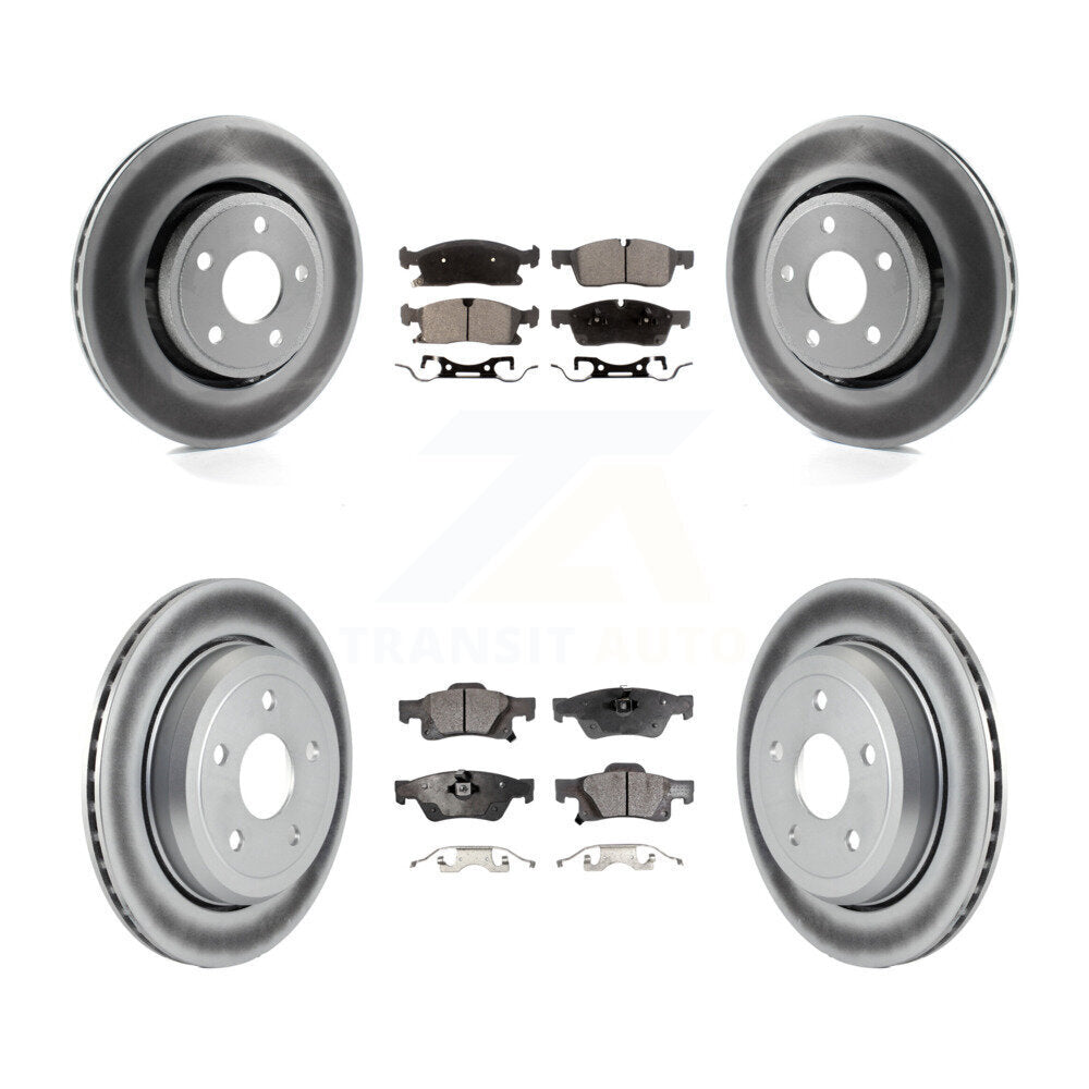Disc Rotors and Ceramic Brake Pads Kit-KGT-100793 - Kit.bestparts.ca Kit.bestparts.ca