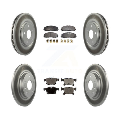 Disc Rotors and Ceramic Brake Pads Kit-KGT-100796 - Kit.bestparts.ca
