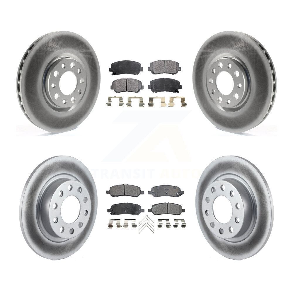 Disc Rotors and Ceramic Brake Pads Kit-KGT-100797 - Kit.bestparts.ca