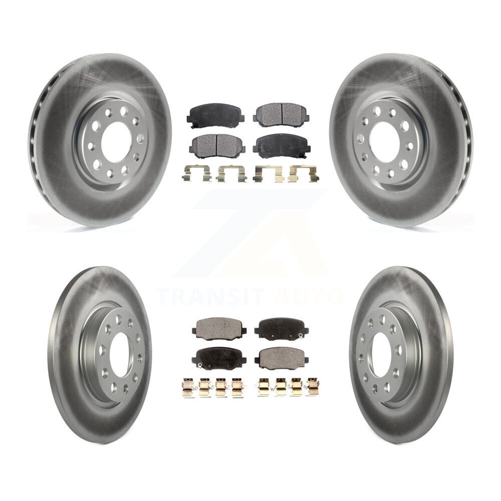 Disc Rotors and Ceramic Brake Pads Kit-KGT-100798 - Kit.bestparts.ca