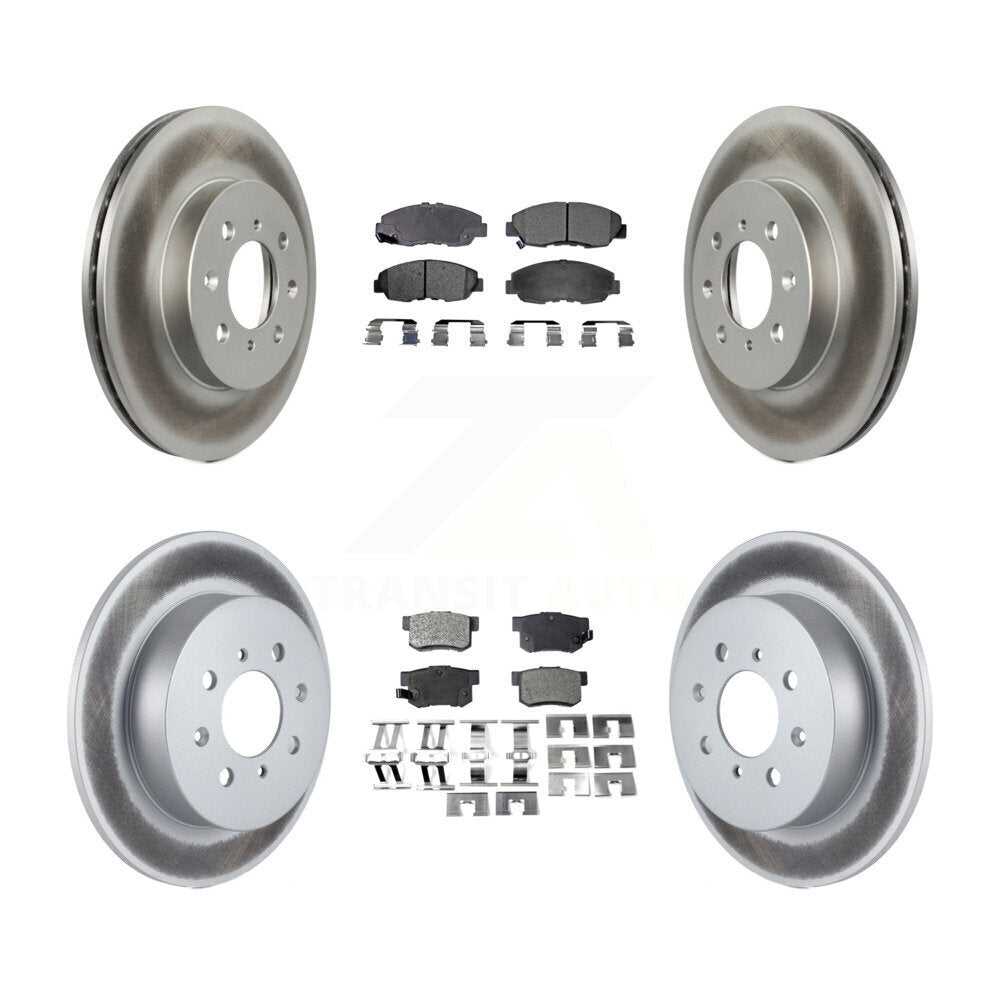 Disc Rotors and Ceramic Brake Pads Kit-KGT-100802 - Kit.bestparts.ca