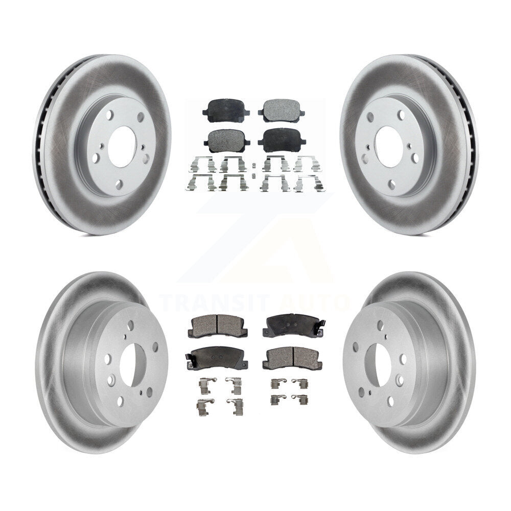 Disc Rotors and Ceramic Brake Pads Kit-KGT-100804 - Kit.bestparts.ca Kit.bestparts.ca