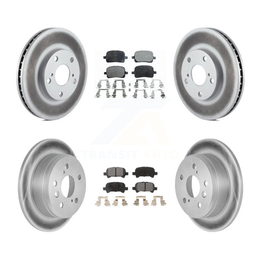 Disc Rotors and Ceramic Brake Pads Kit-KGT-100805 - Kit.bestparts.ca