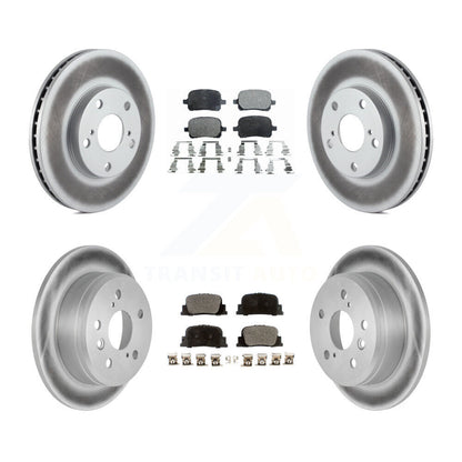 Disc Rotors and Ceramic Brake Pads Kit-KGT-100806 - Kit.bestparts.ca