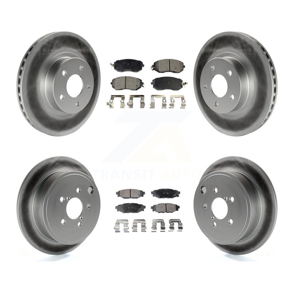 Disc Rotors and Ceramic Brake Pads Kit-KGT-100825 - Kit.bestparts.ca