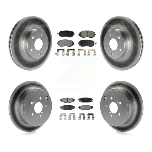 Disc Rotors and Ceramic Brake Pads Kit-KGT-100825 - Kit.bestparts.ca