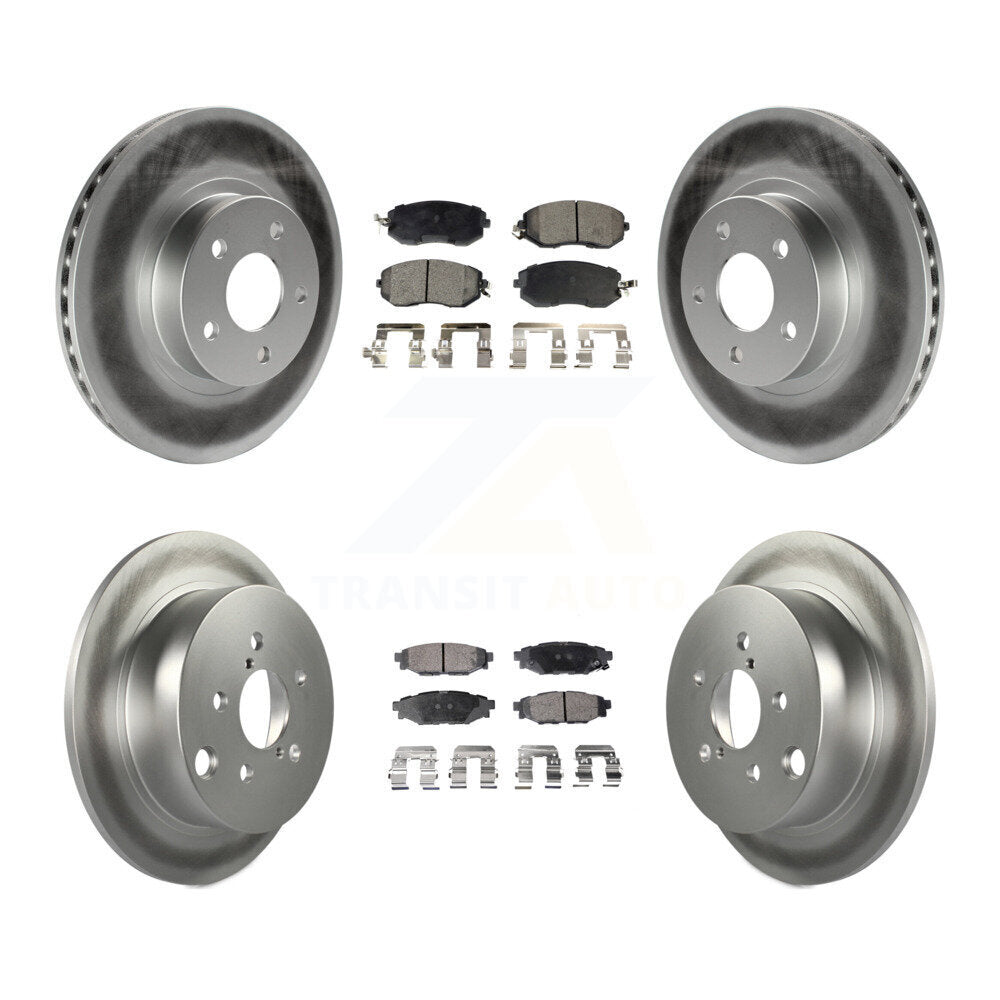 Disc Rotors and Ceramic Brake Pads Kit-KGT-100826 - Kit.bestparts.ca