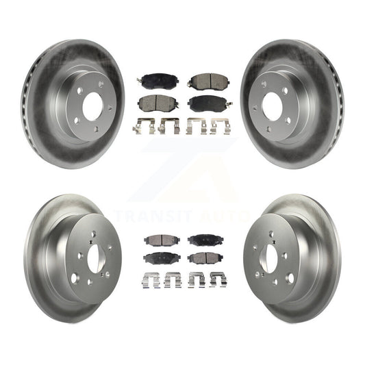Disc Rotors and Ceramic Brake Pads Kit-KGT-100826 - Kit.bestparts.ca