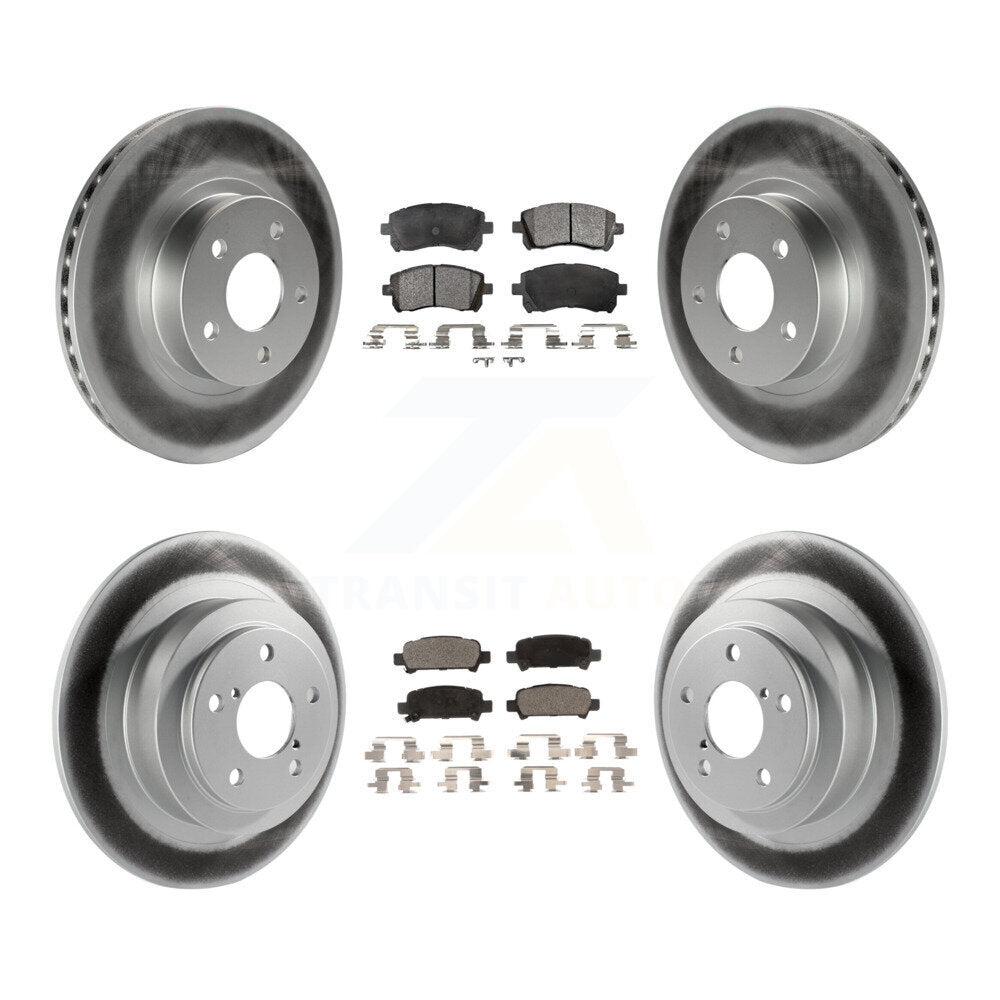 Disc Rotors and Ceramic Brake Pads Kit-KGT-100829 - Kit.bestparts.ca