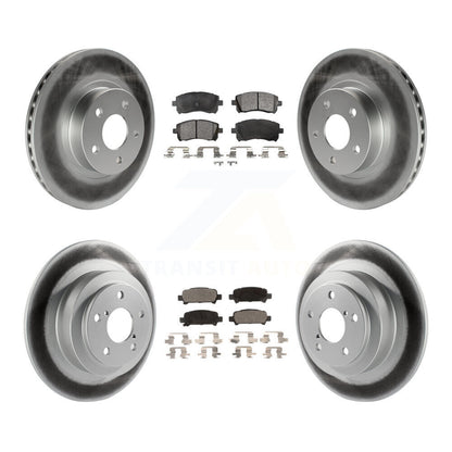 Disc Rotors and Ceramic Brake Pads Kit-KGT-100829 - Kit.bestparts.ca
