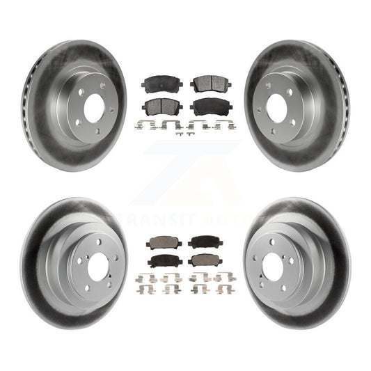 Disc Rotors and Ceramic Brake Pads Kit-KGT-100829 - Kit.bestparts.ca