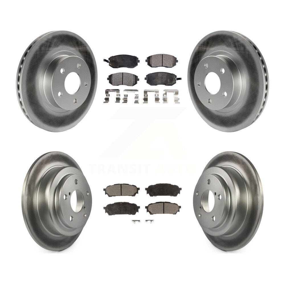 Disc Rotors and Ceramic Brake Pads Kit-KGT-100830 - Kit.bestparts.ca