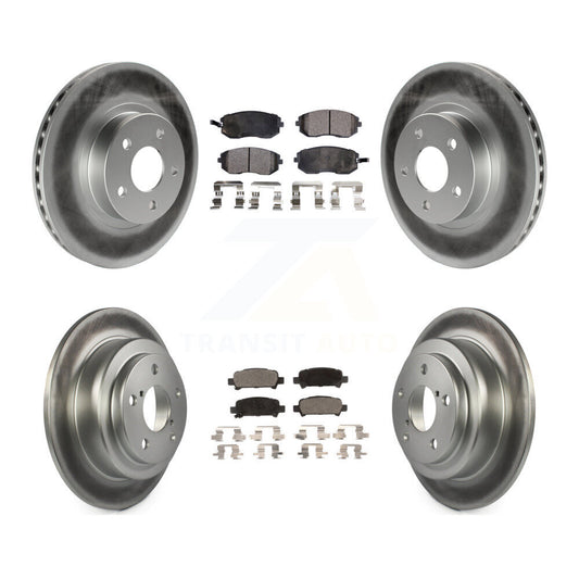 Disc Rotors and Ceramic Brake Pads Kit-KGT-100831 - Kit.bestparts.ca