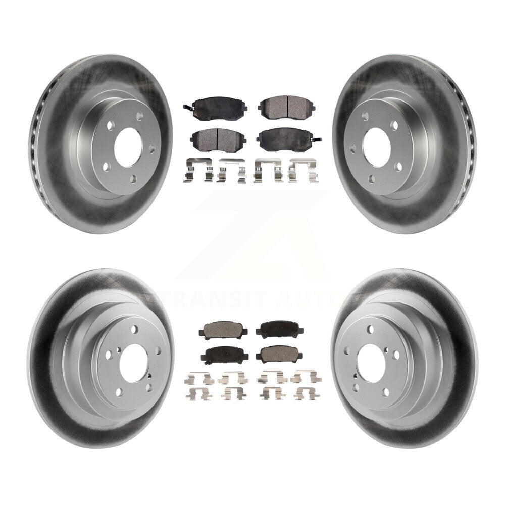 Disc Rotors and Ceramic Brake Pads Kit-KGT-100832 - Kit.bestparts.ca