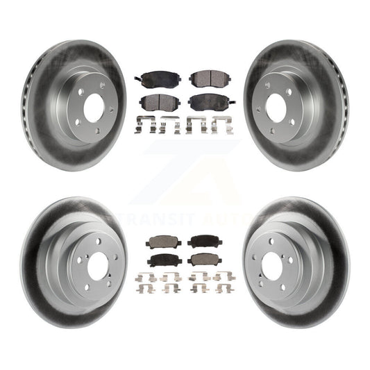 Disc Rotors and Ceramic Brake Pads Kit-KGT-100832 - Kit.bestparts.ca