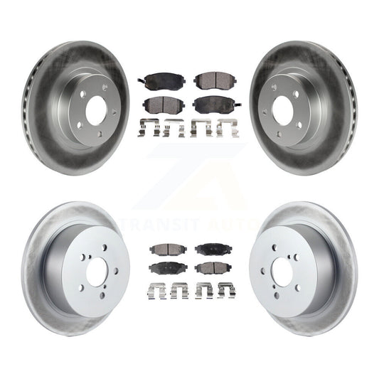 Disc Rotors and Ceramic Brake Pads Kit-KGT-100833 - Kit.bestparts.ca
