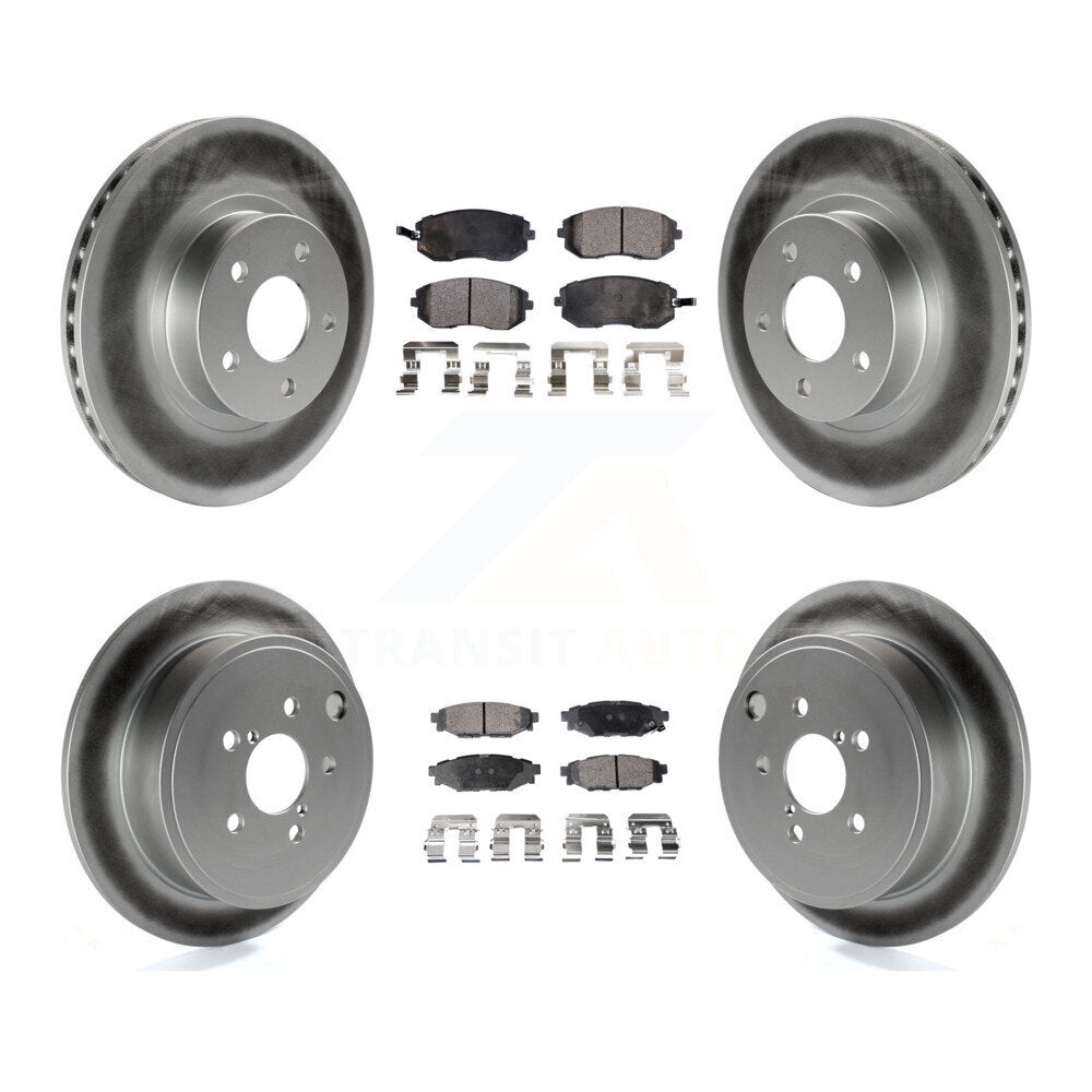 Disc Rotors and Ceramic Brake Pads Kit-KGT-100834 - Kit.bestparts.ca