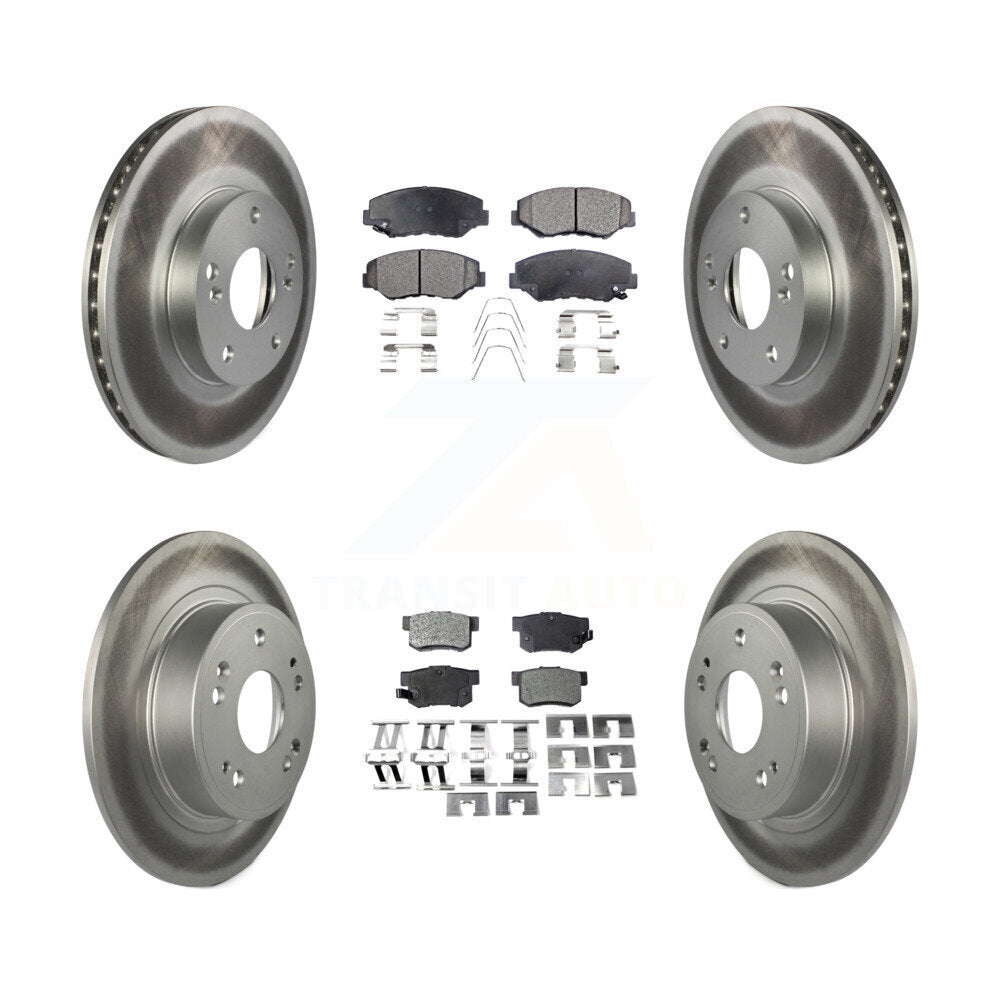 Disc Rotors and Ceramic Brake Pads Kit-KGT-100844