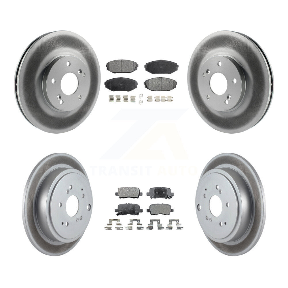 Disc Rotors and Ceramic Brake Pads Kit-KGT-100858 - Kit.bestparts.ca Kit.bestparts.ca