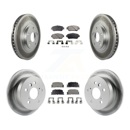 Disc Rotors and Ceramic Brake Pads Kit-KGT-100866 - Kit.bestparts.ca