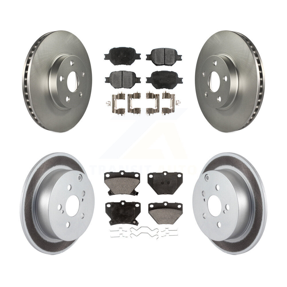 Disc Rotors and Ceramic Brake Pads Kit-KGT-100868 - Kit.bestparts.ca