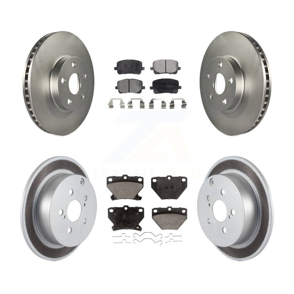 Disc Rotors and Ceramic Brake Pads Kit-KGT-100870 - Kit.bestparts.ca Kit.bestparts.ca