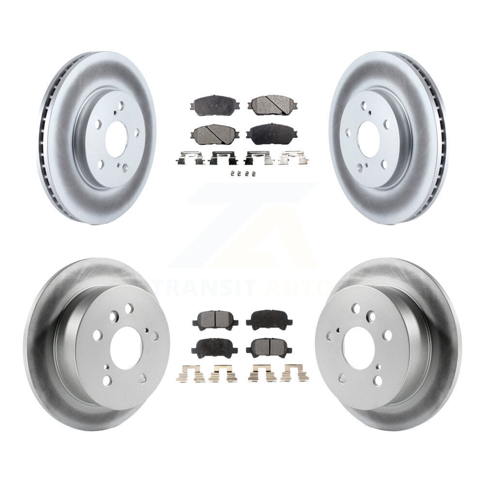 Disc Rotors and Ceramic Brake Pads Kit-KGT-100890 - Kit.bestparts.ca