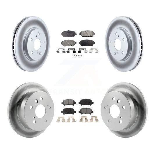 Disc Rotors and Ceramic Brake Pads Kit-KGT-100890 - Kit.bestparts.ca