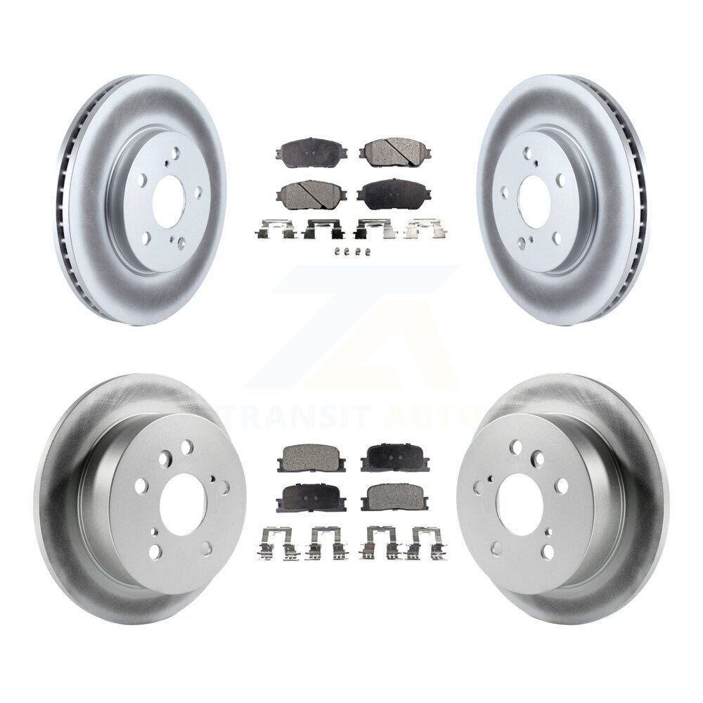Disc Rotors and Ceramic Brake Pads Kit-KGT-100891 - Kit.bestparts.ca